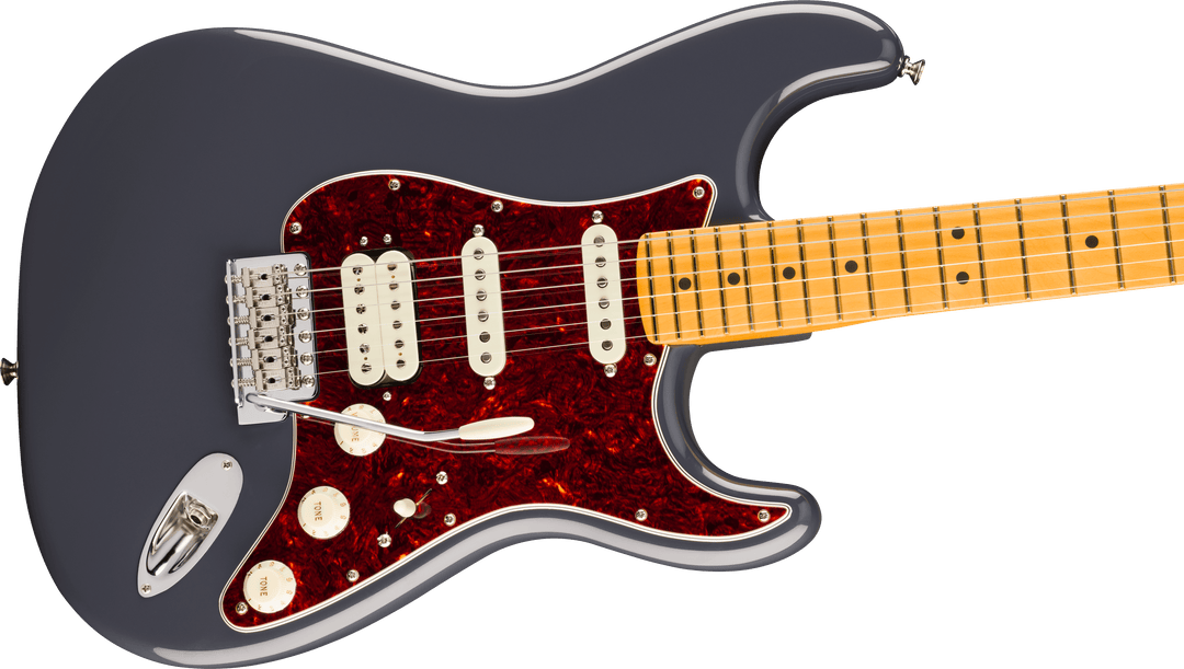 Fender American Professional Classic Stratocaster HSS, vaahteraotelauta, haalistunut Black