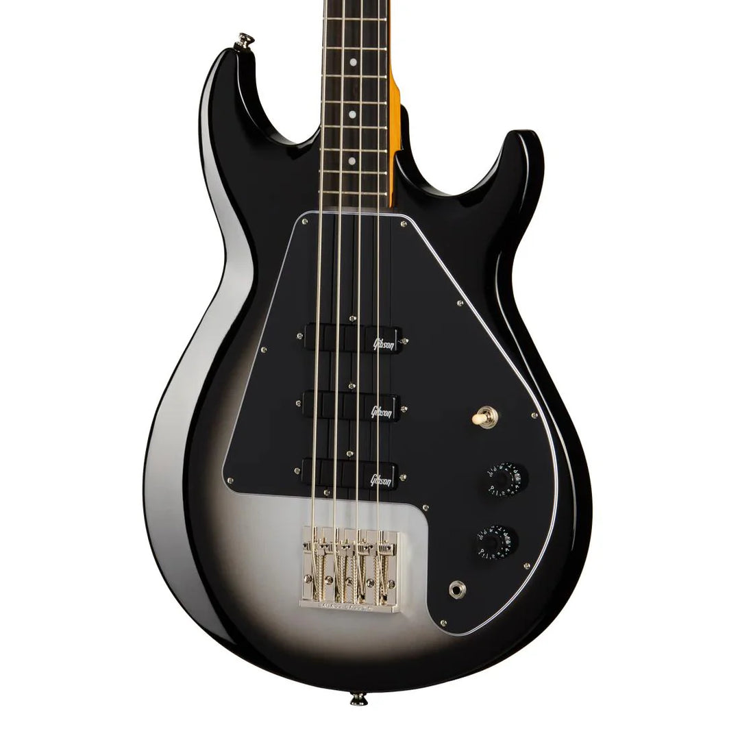 Epiphone Mike Dirnt Grabber G-3 -bassokitara, Silverburst
