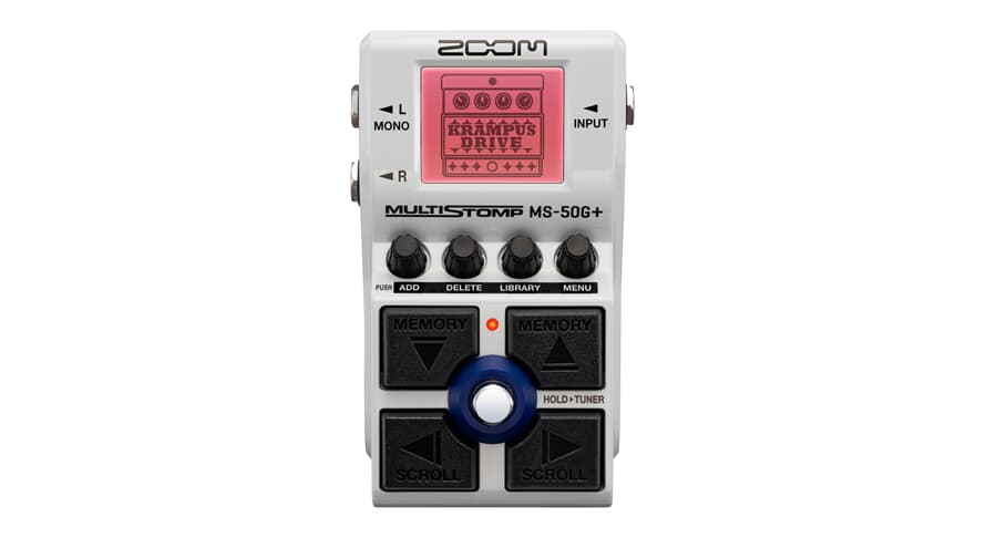 Zoom MS-50G+ MultiStomp-kitarapedaali