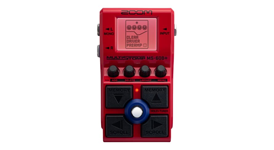 Zoom MS-60B+ MultiStomp bassopedaali