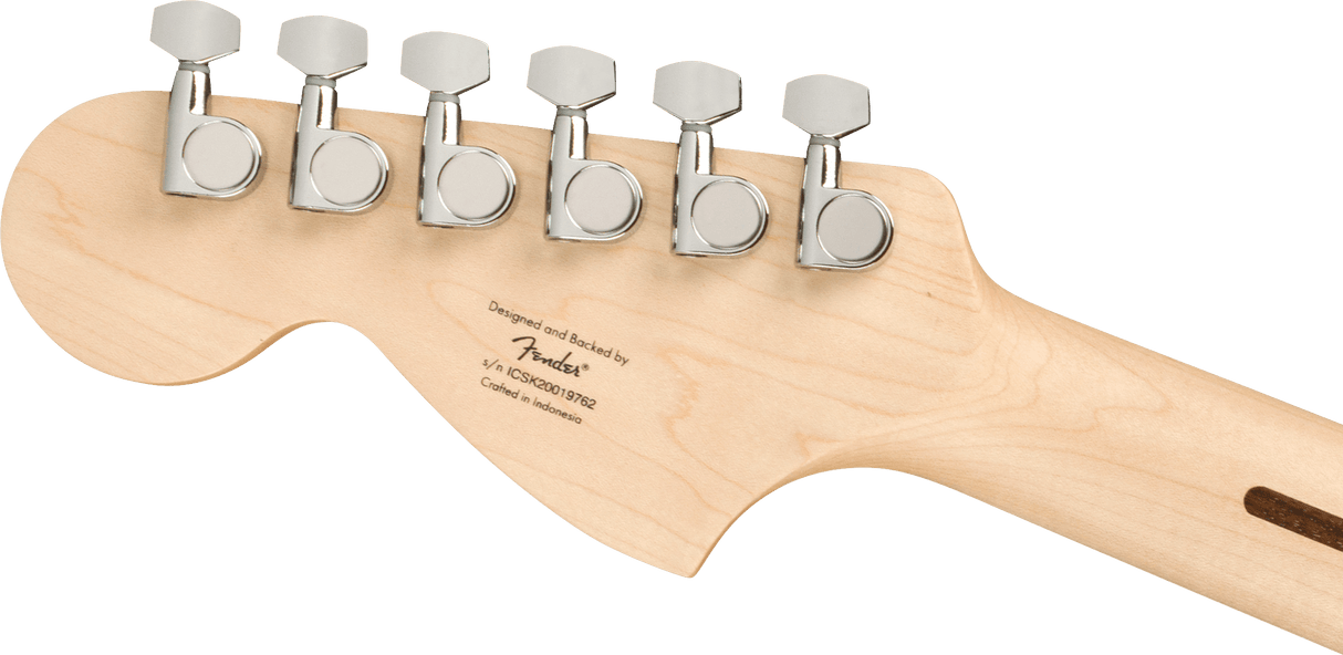 Fender Squier Sonic Stratocaster El-Guitar Start -paketti (musta)