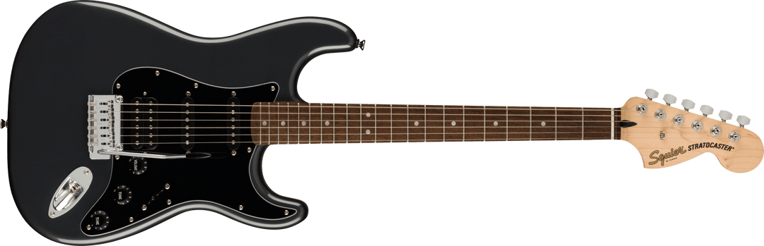 Fender Squier Sonic Stratocaster El-Guitar Start -paketti (musta)
