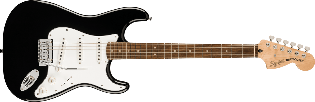 Fender Squier Sonic Stratocaster El-Guitar Start -paketti (musta)