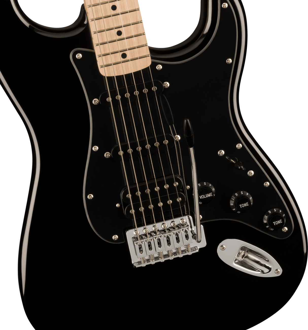 Fender Squier Sonic Stratocaster HSS Sähkökitara (musta)