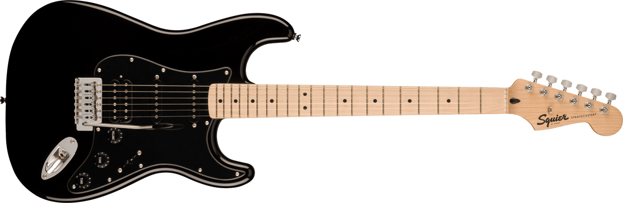 Fender Squier Sonic Stratocaster HSS Sähkökitara (musta)