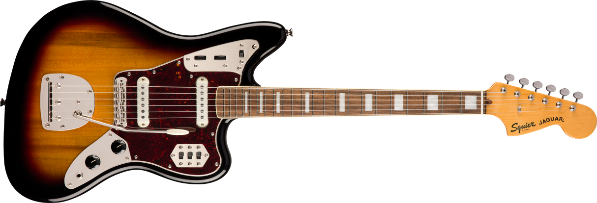 Fender Squier Classic Vibe '70s Jaguar sähkökitara (Tricolour Sunburst)