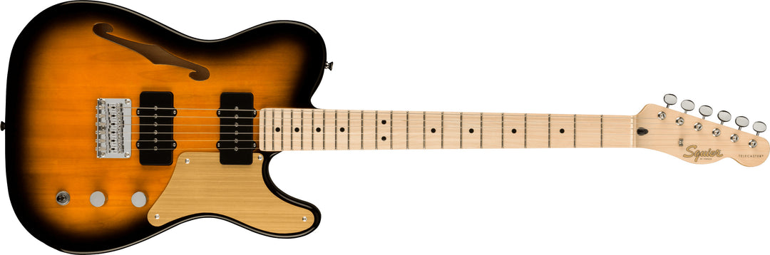Fender Squier Paranormal Carbronita Telecaster Thinline Sähkökitara (Sunburst)