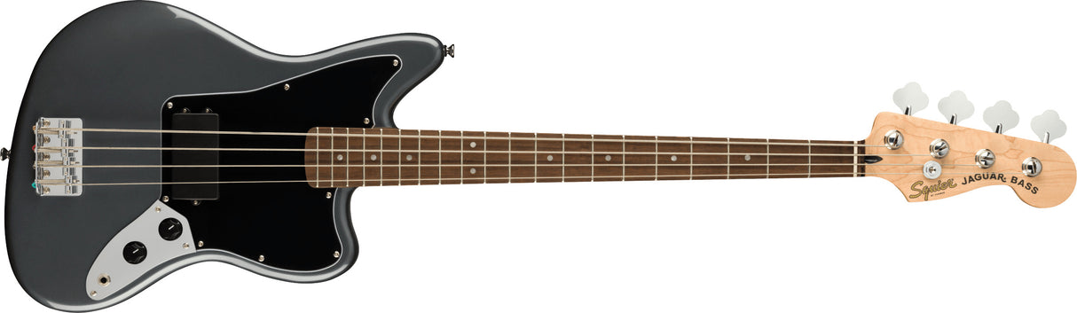 Fender Squier Affiniteetti Jaguar El-Bas (Charcoal Frost Metallic )