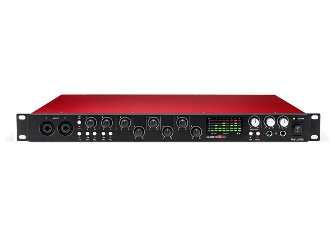 Focusrite Scarlett Octopre Mikrotonit Preamp
