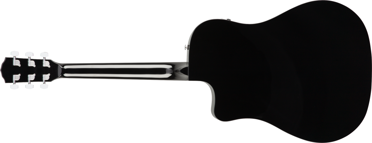 Fender CD-60SCE Dreadnought Western kitara (musta)