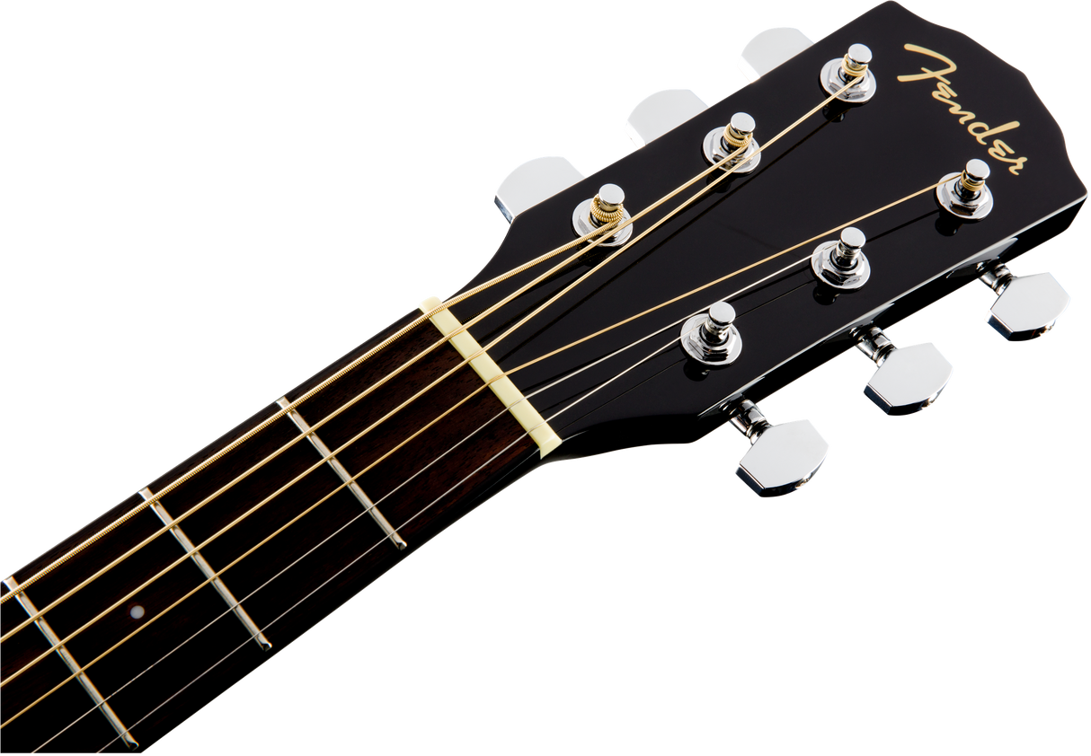 Fender CD-60SCE Dreadnought Western kitara (musta)