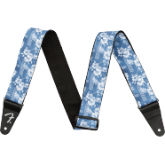 Fender Havaijilainen kitarahihna (Blue Floral, 2")