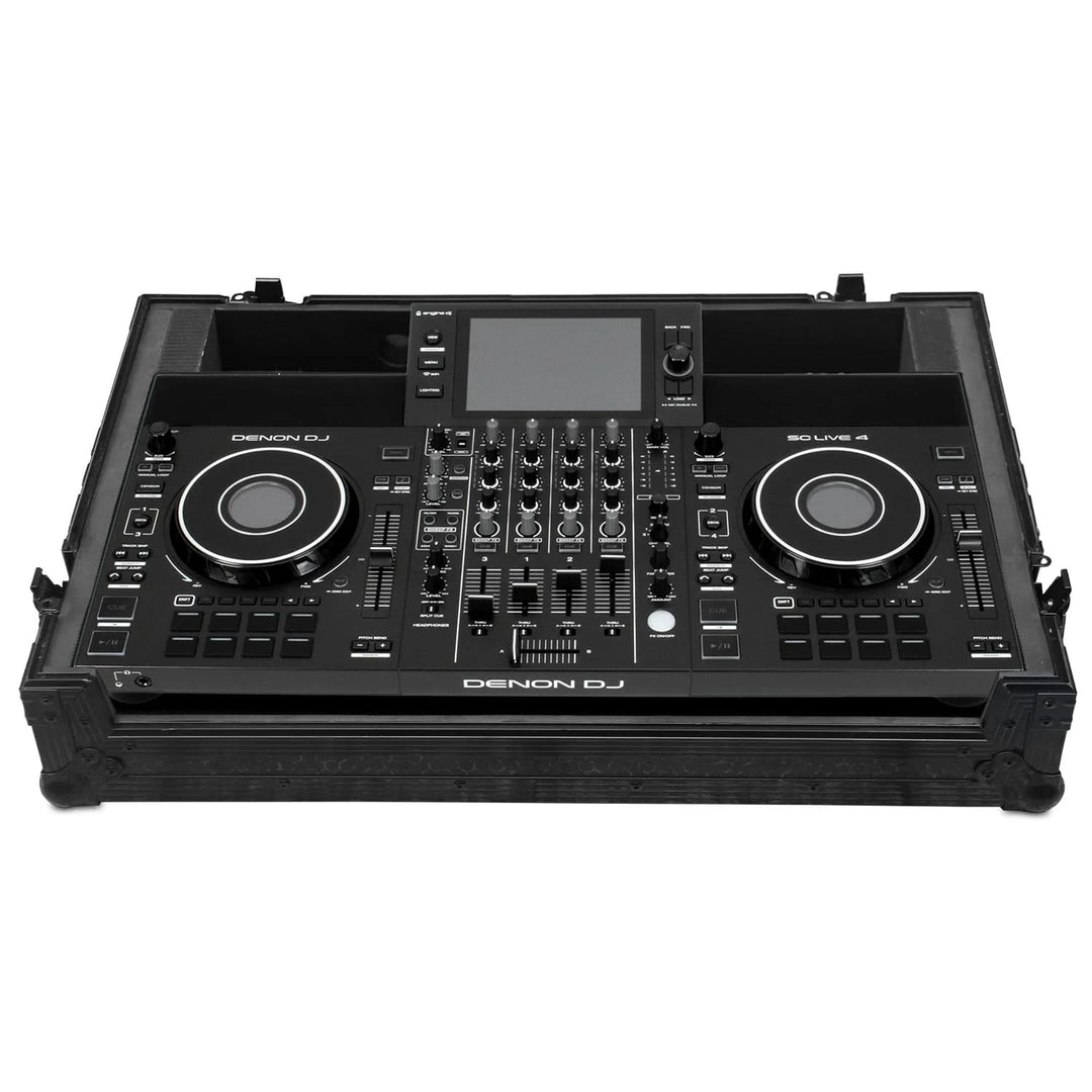 UDG Ultimate Flight Case Denon DJ SC LIVE 4 Black Plus (Pyörät)
