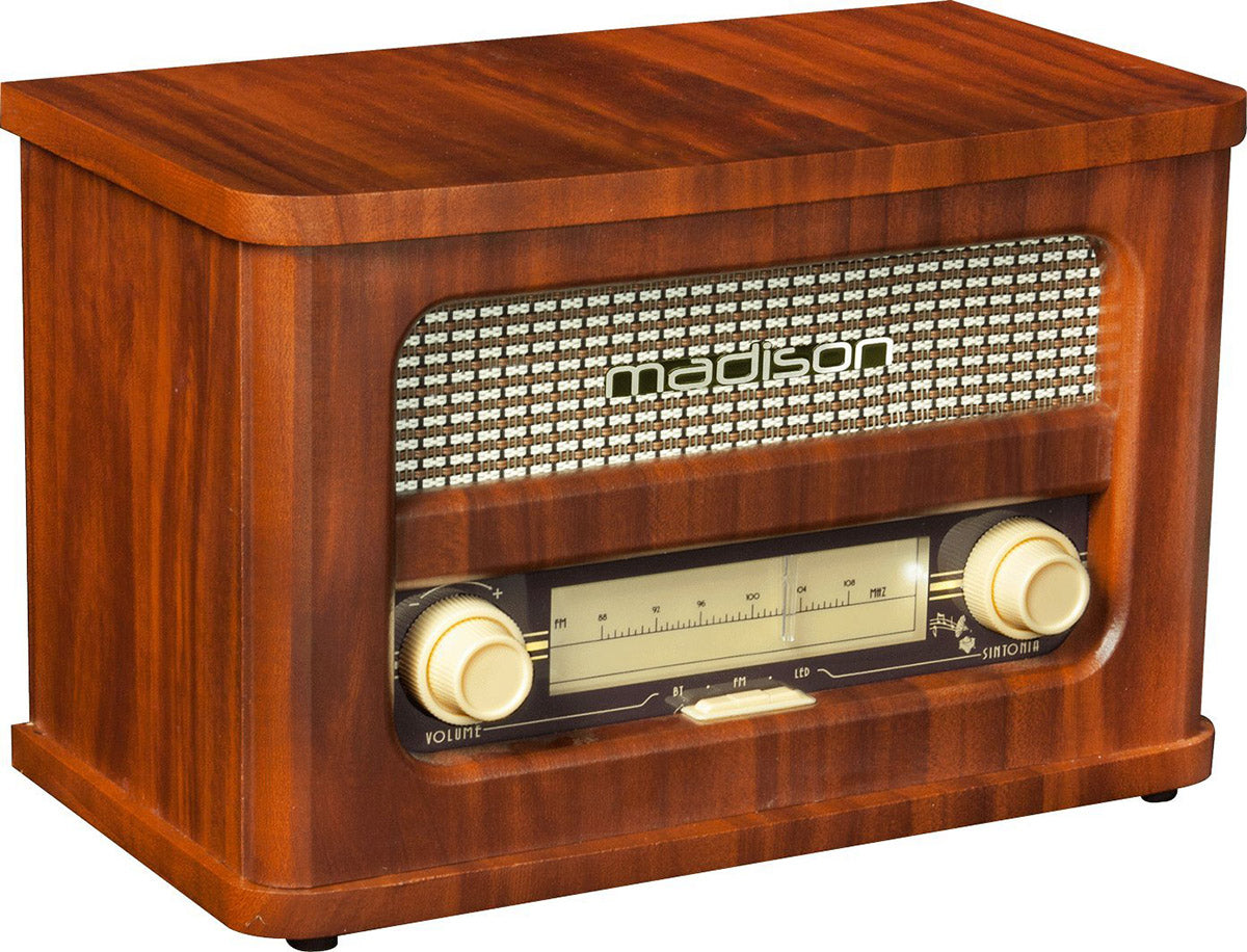 Vintage radio, Bluetooth ja FM