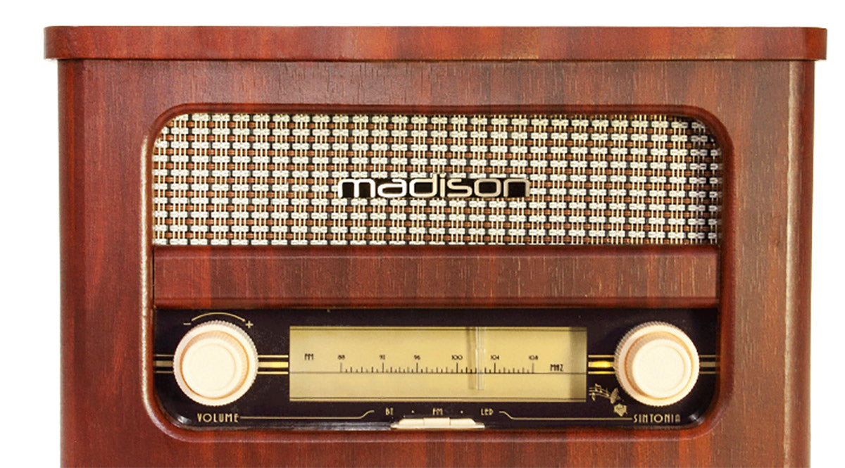 Vintage radio, Bluetooth ja FM