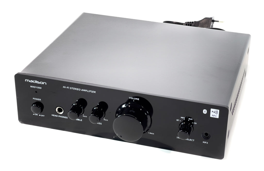 MAD1000 HI-FI-vahvistin ja Bluetooth (2x50W)