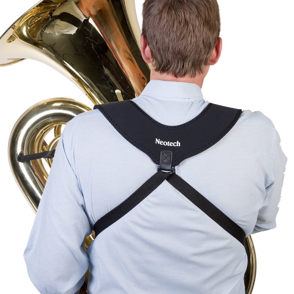 Neotech Tuba Harness standard, sort bæresele, 55,8 til 68,6 cm