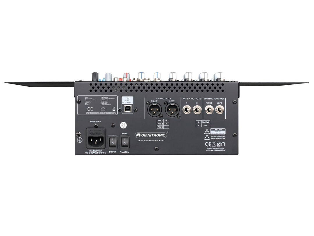 OMNITRONIC LMC-1422FX USB-miksauspöytä