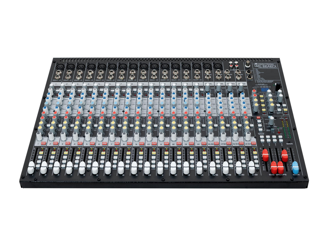 OMNITRONIC LMC-3242FX USB-mikserikonsoli