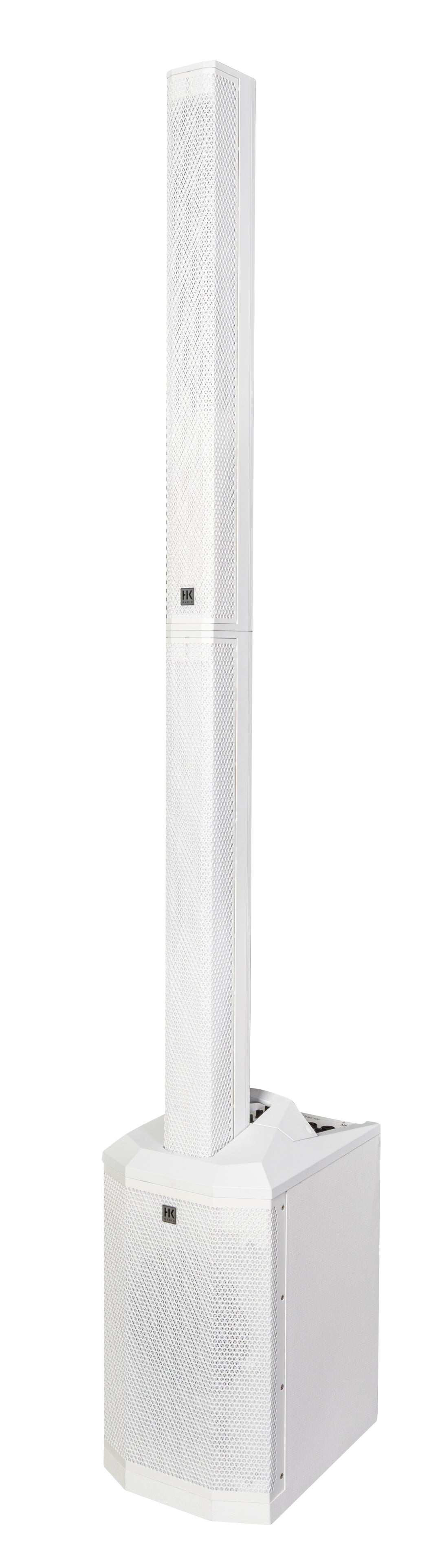 HK Audio POLAR 8 MK2 White aktiivinen pylväs-PA-järjestelmä 1200W Bluetooth-yhteydellä