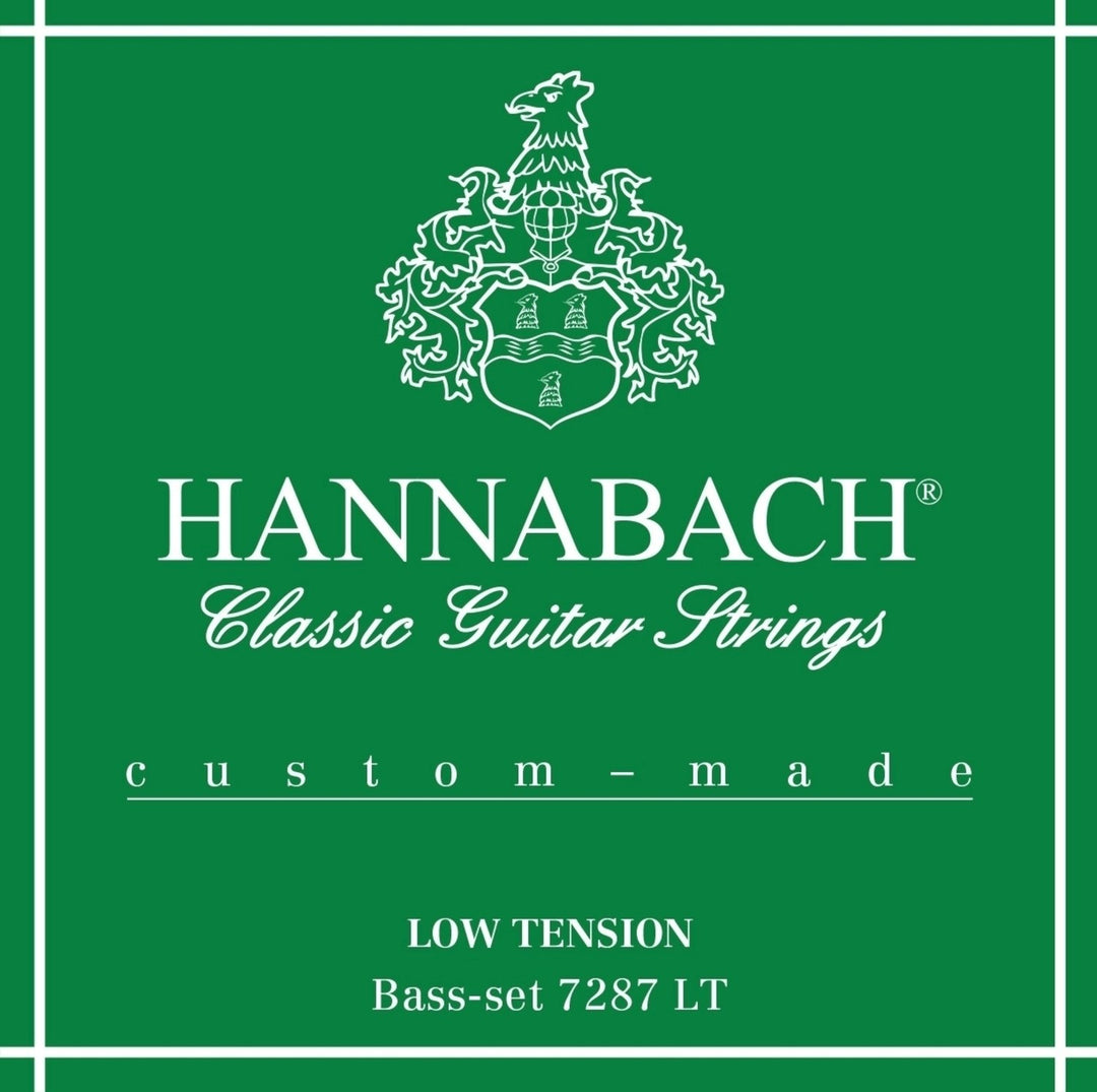 Hannabach Kielit klassiselle kitaralle Serie 728 Low Tension Custom Made - 3er Bass low (7287LT)