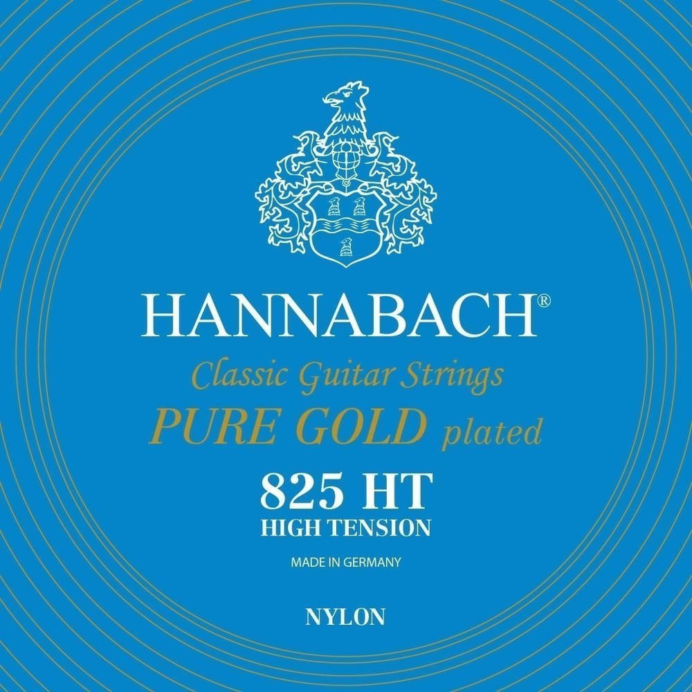 Hannabach 825 E6 -bassokieli klassiselle kitaralle, high tension