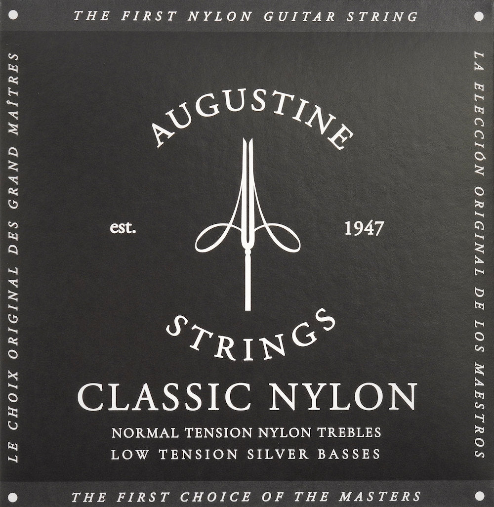Augustine Classic Black strengesæt til klassisk guitar, normal/lav