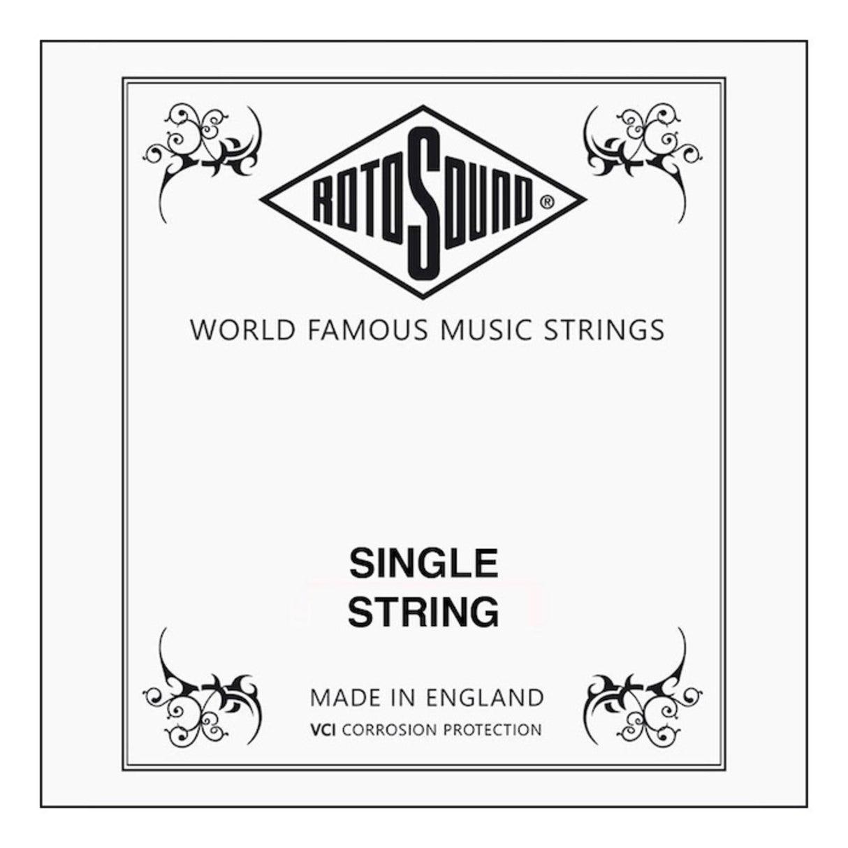 Rotosound E-Bass Strings Solo Bass 55 - High C Single String .030" (RLL030)