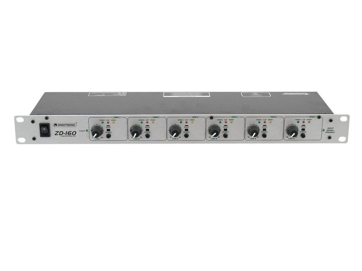 Omnitronic ZD-160 - Zone Mikseri