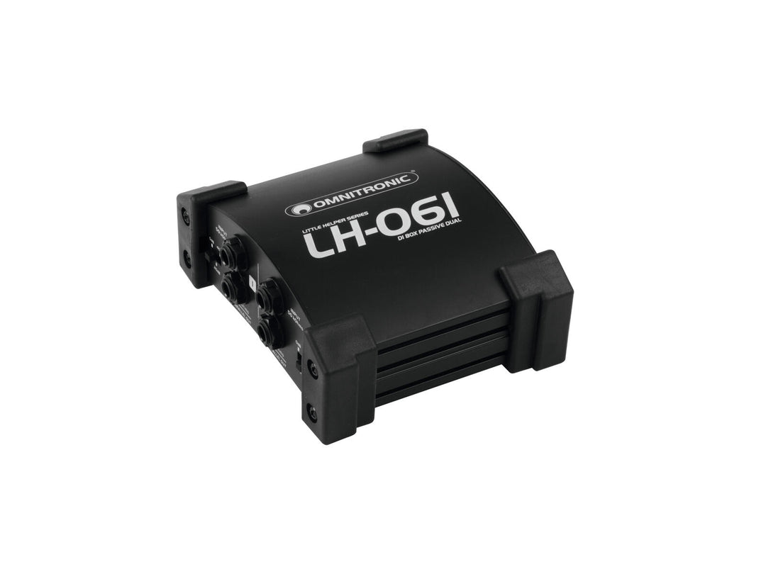 OMNITRONIC LH-061 PRO Dual DI Box passiivinen