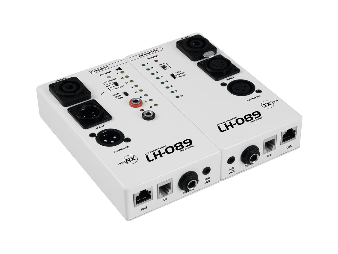 OMNITRONIC LH-089 Kaapelitesterijärjestelmä