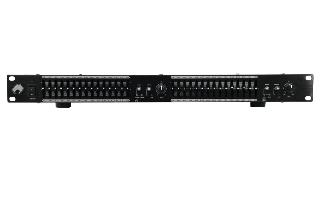Omnitronic GEQ-2150 2x 15 Kaistan Graafinen Taajuuskorjain