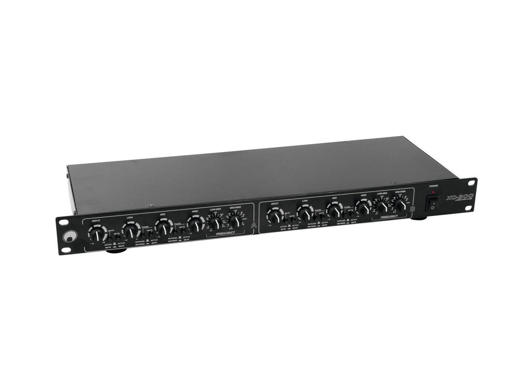 OMNITRONIC XO-300 Aktiivinen jakosuotain