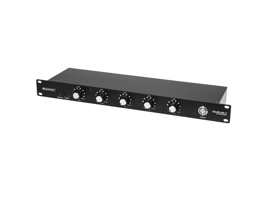 OMNITRONIC EQ-25 MK2 DJ-taajuuskorjain