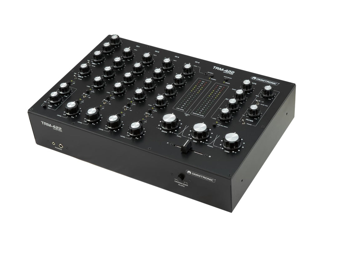 OMNITRONIC TRM-422 4-kanavainen pyörivä mikseri