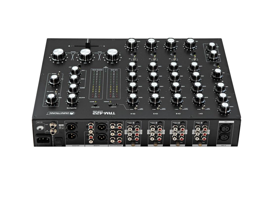 OMNITRONIC TRM-422 4-kanavainen pyörivä mikseri