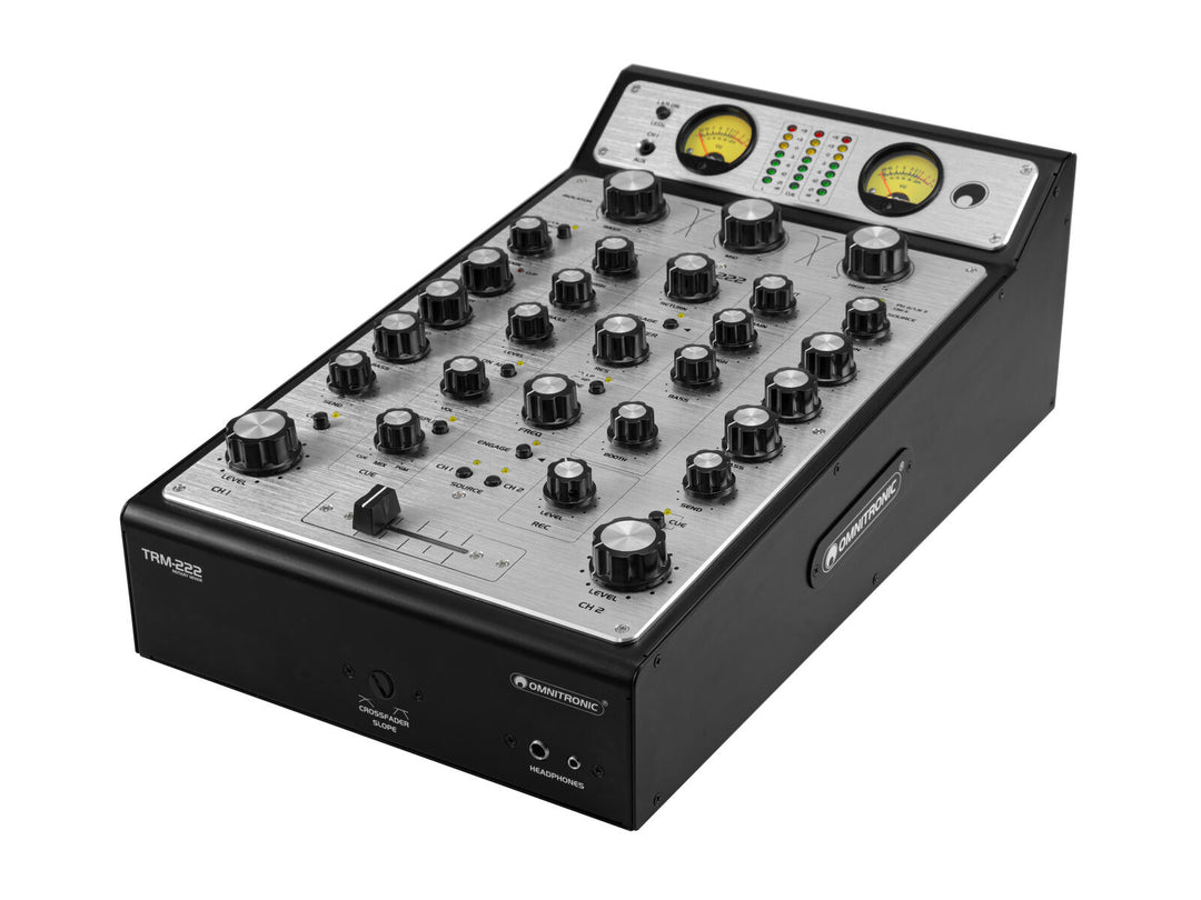 OMNITRONIC TRM-222 2-kanavainen Rotary Mixer