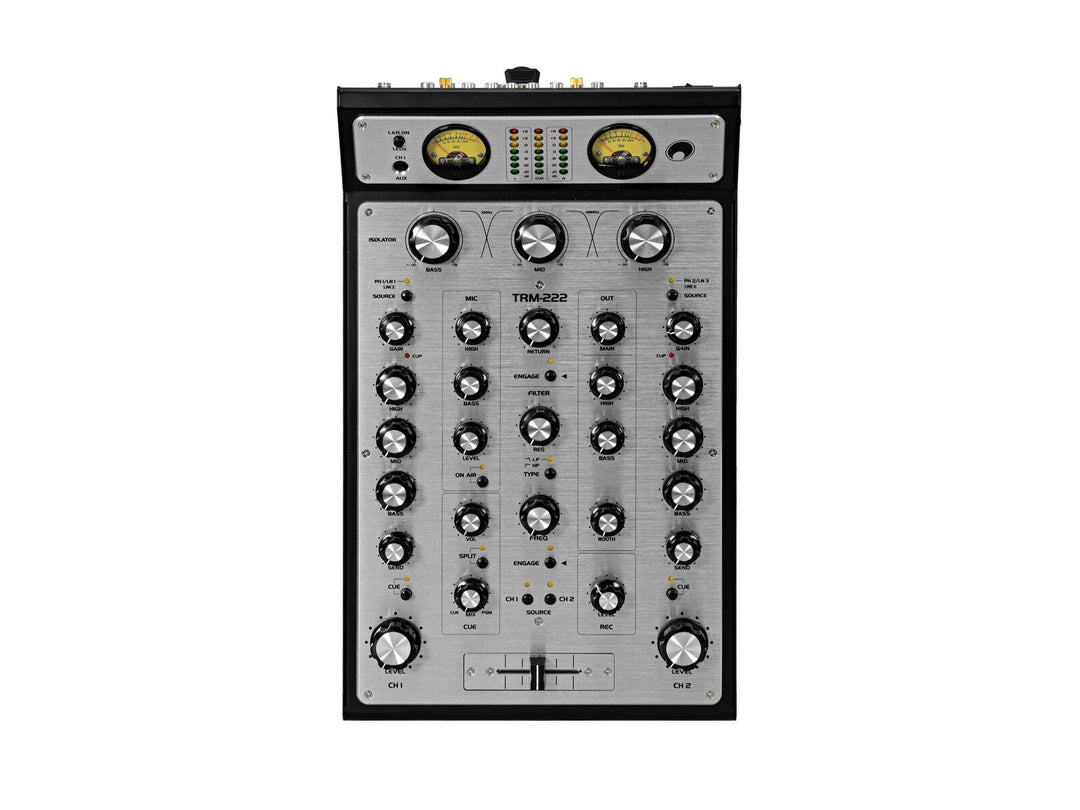 OMNITRONIC TRM-222 2-kanavainen Rotary Mixer