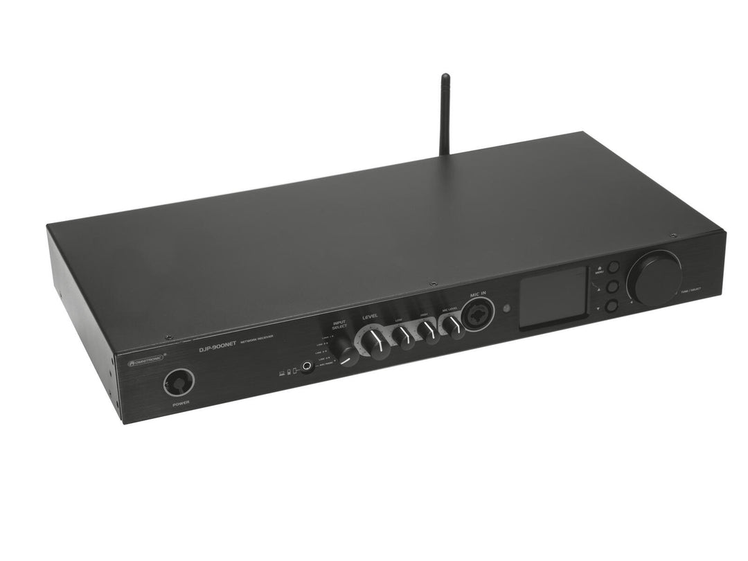 OMNITRONIC DJP-900NET Class D Vahvistin Internet-radiolla