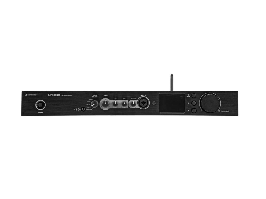 OMNITRONIC DJP-900NET Class D Vahvistin Internet-radiolla