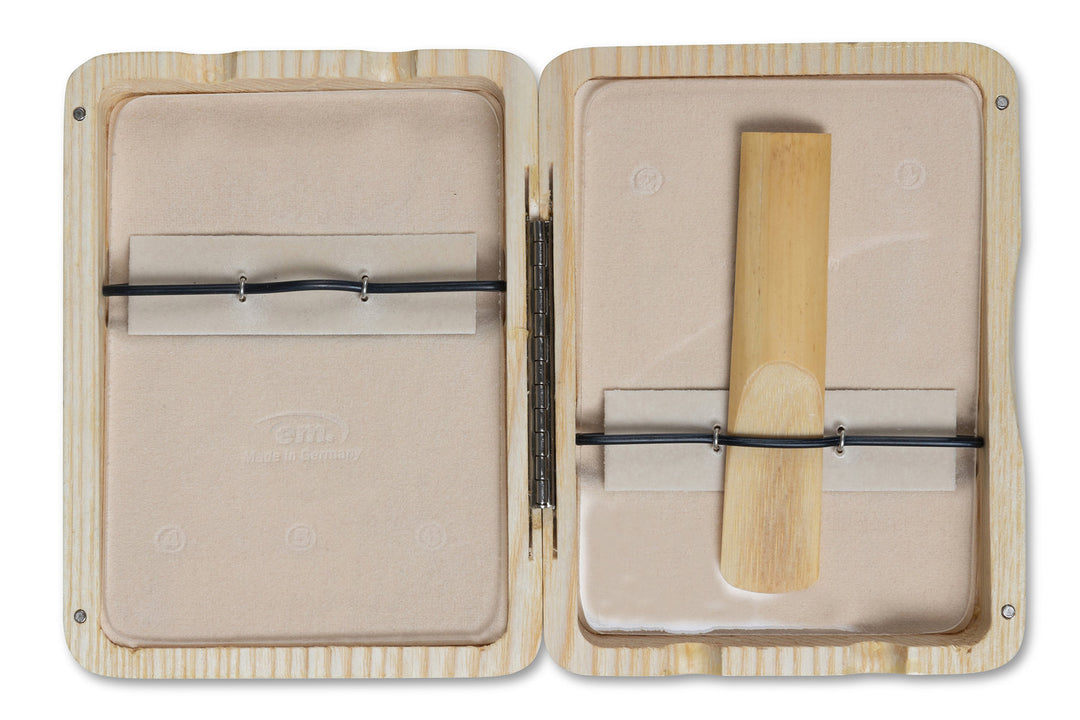 GEWA Reeds-case Tenor-saksofoni 6 reedsiä - Luonnollinen lakattu viimeistely