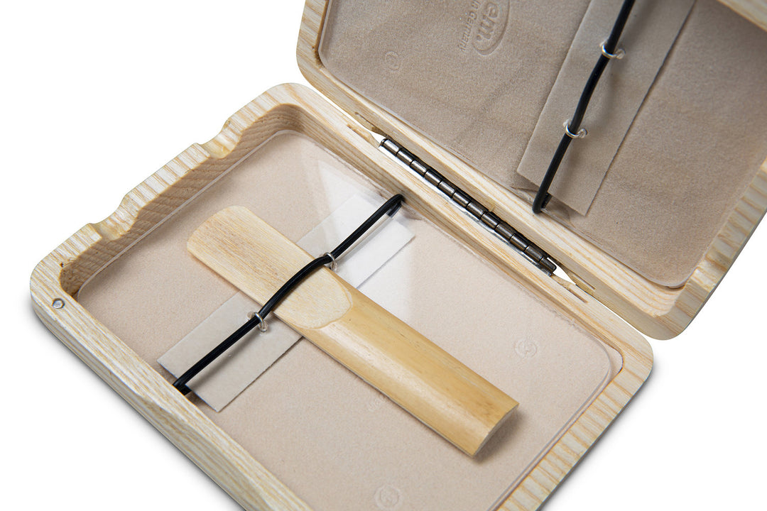 GEWA Reeds-case Tenor-saksofoni 6 reedsiä - Luonnollinen lakattu viimeistely