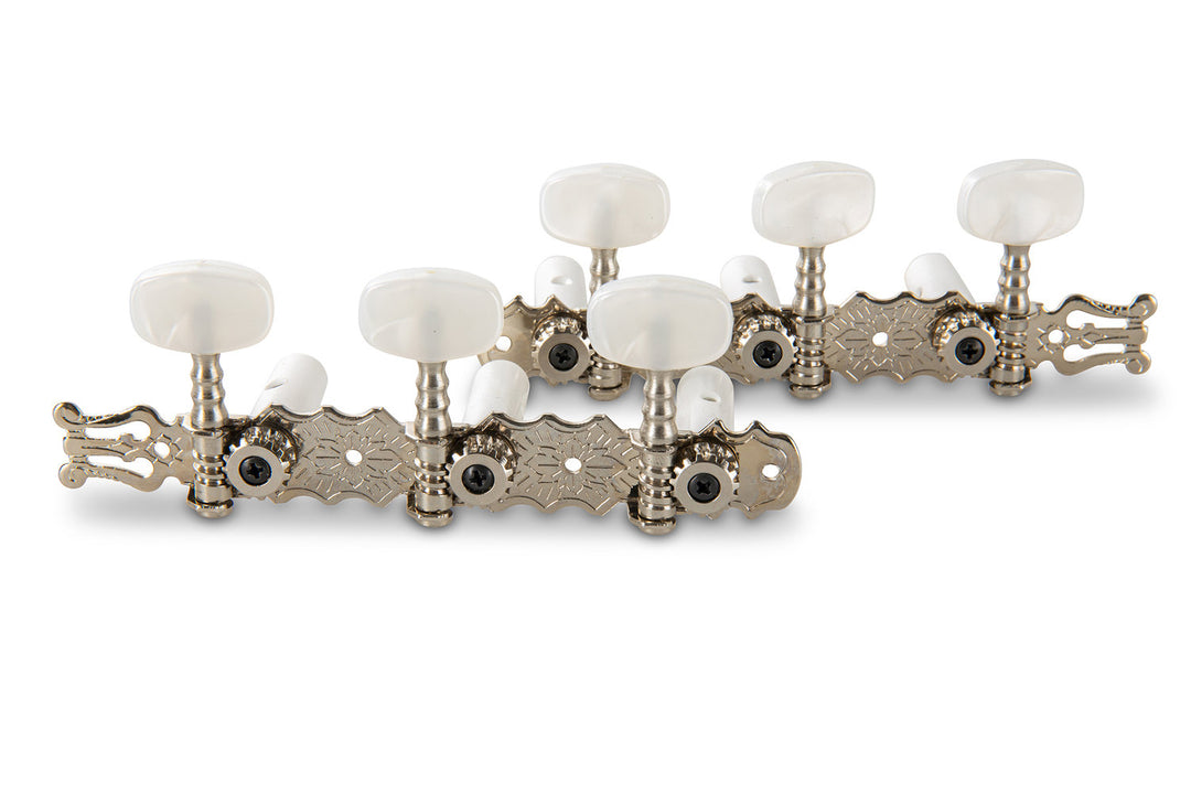 GEWA Klassisen kitaran virityskoneisto Pro Arte - Chrome plated (with lyra)