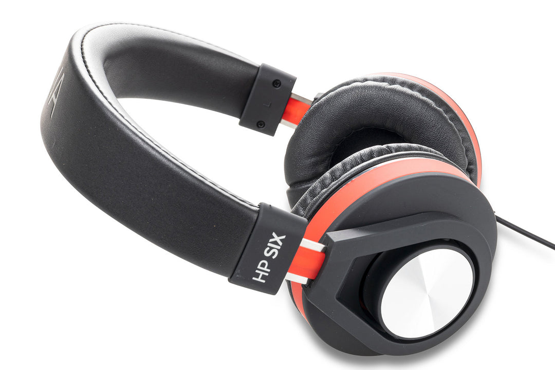 GEWA kuulokkeet HP six - P/U 20 (Black / punainen)