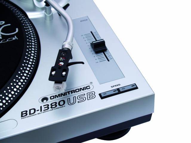 OMNITRONIC BD-1380 USB Levysoitin