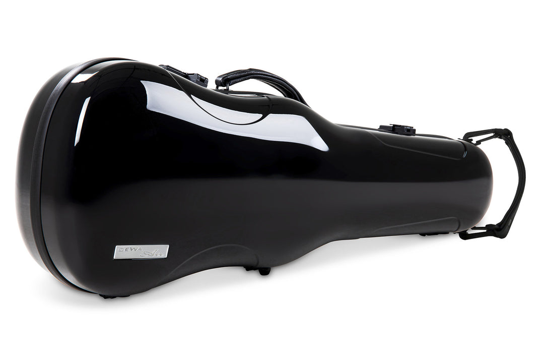 GEWA Viola shaped transport case Air 2.0 - Black highgloss (med sivukahva)