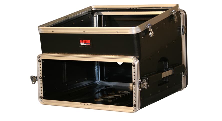 Gator GRC-10X4 -konsoliräkki, 10U yläosa ja 4U alaosa