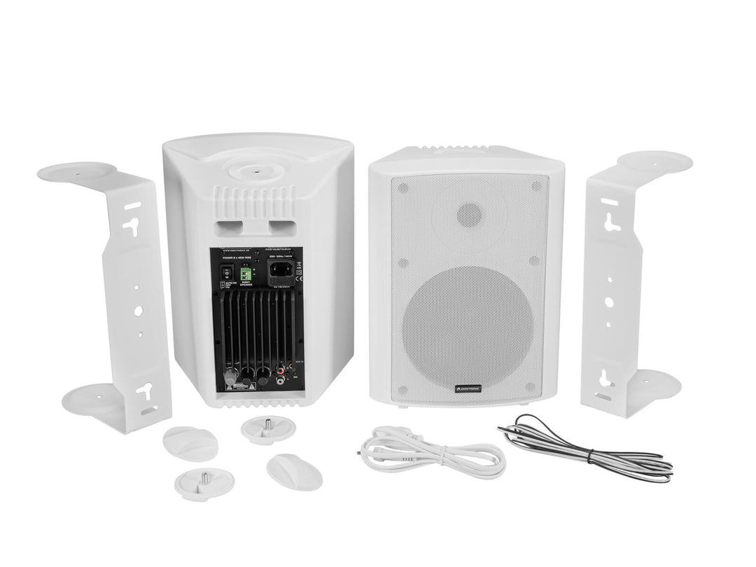OMNITRONIC ALP-6A Aktiivikaiutin Set white