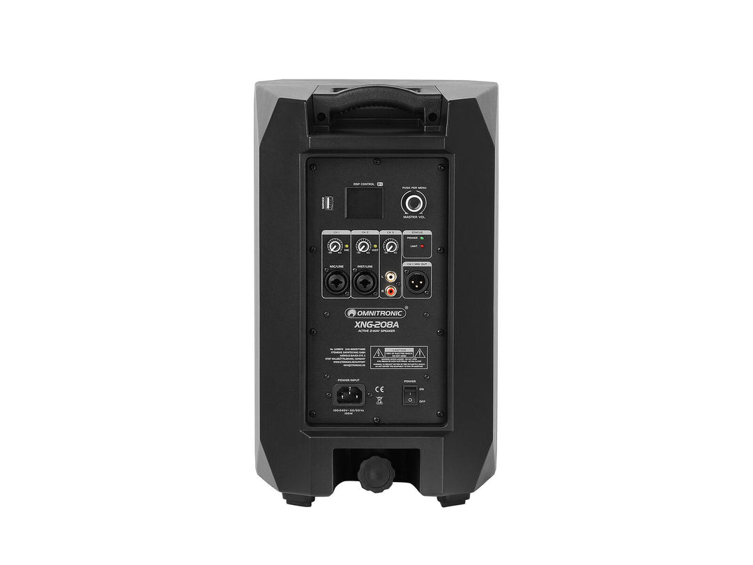 OMNITRONIC XNG-208A 2-way Speaker, aktiivinen, DSP