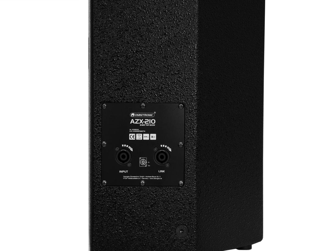 OMNITRONIC AZX-210 2-tie Top 200W